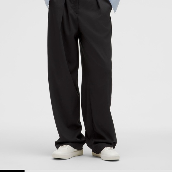 lululemon athletica Pants - lululemon athletica Black Wide Leg Pants